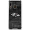 NFL Baltimore Ravens Black & White Galaxy A30 Clear Case