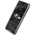 NFL Baltimore Ravens Black & White Galaxy A30 Clear Case