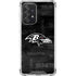 NFL Baltimore Ravens Black & White Galaxy A52 5G Clear Case