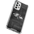NFL Baltimore Ravens Black & White Galaxy A53 5G Clear Case