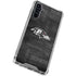 NFL Baltimore Ravens Black & White Galaxy A54 5G Clear Case