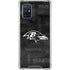 NFL Baltimore Ravens Black & White Galaxy A71 5G Clear Case
