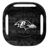 NFL Baltimore Ravens Black & White Galaxy Buds Pro Skin