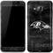 NFL Baltimore Ravens Black & White Galaxy J3 Skin