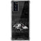 NFL Baltimore Ravens Black & White Galaxy Note20 5G Clear Case