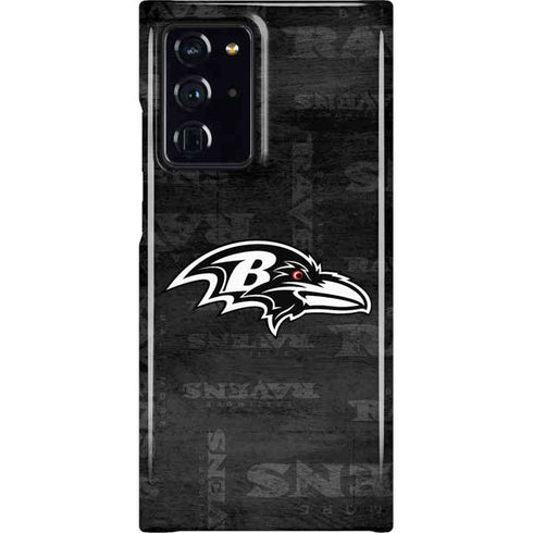 NFL Baltimore Ravens Black & White Galaxy Note20 Ultra 5G Lite Case