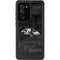 NFL Baltimore Ravens Black & White Galaxy Note20 Ultra 5G Waterproof Case