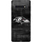 NFL Baltimore Ravens Black & White Galaxy S10 Skin
