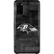 NFL Baltimore Ravens Black & White Galaxy S20 Lite Case