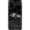 NFL Baltimore Ravens Black & White Galaxy S20 Plus Pro Case