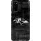 NFL Baltimore Ravens Black & White Galaxy S20 Pro Case