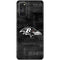 NFL Baltimore Ravens Black & White Galaxy S20 Skin