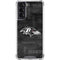 NFL Baltimore Ravens Black & White Galaxy S21 5G Clear Case