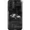 NFL Baltimore Ravens Black & White Galaxy S21 FE Pro Case
