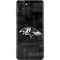 NFL Baltimore Ravens Black & White Galaxy S21 Plus 5G Skin