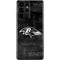 NFL Baltimore Ravens Black & White Galaxy S21 Ultra 5G Skin