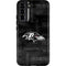 NFL Baltimore Ravens Black & White Galaxy S22 Plus Pro Case