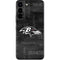 NFL Baltimore Ravens Black & White Galaxy S22 Skin