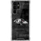 NFL Baltimore Ravens Black & White Galaxy S22 Ultra Clear Case