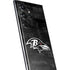 NFL Baltimore Ravens Black & White Galaxy S22 Ultra Skin