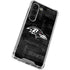 NFL Baltimore Ravens Black & White Galaxy S23 Clear Case