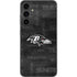 NFL Baltimore Ravens Black & White Galaxy S23 FE Skin