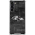NFL Baltimore Ravens Black & White Galaxy S23 Plus Clear Case