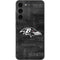 NFL Baltimore Ravens Black & White Galaxy S23 Plus Skin
