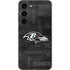 NFL Baltimore Ravens Black & White Galaxy S23 Skin