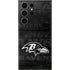 NFL Baltimore Ravens Black & White Galaxy S23 Ultra Skin