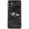 NFL Baltimore Ravens Black & White Galaxy S24 Plus Clear Case