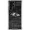 NFL Baltimore Ravens Black & White Galaxy S24 Ultra Clear Case