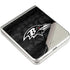 NFL Baltimore Ravens Black & White Galaxy Z Flip3 5G Skin