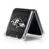 NFL Baltimore Ravens Black & White Galaxy Z Flip5 5G Clear Case