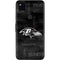 NFL Baltimore Ravens Black & White Google Pixel 4a Skin