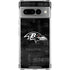 NFL Baltimore Ravens Black & White Google Pixel 7 Pro Clear Case