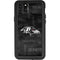 NFL Baltimore Ravens Black & White iPhone 11 Pro Max Waterproof Case