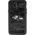 NFL Baltimore Ravens Black & White iPhone 11 Pro Max Waterproof Case