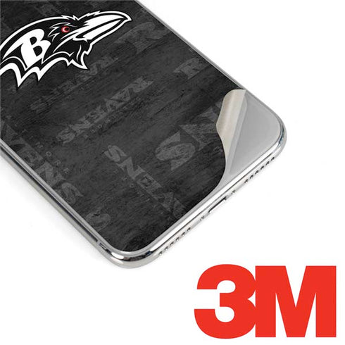 NFL Baltimore Ravens Black & White iPhone 11 Pro Skin