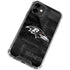 NFL Baltimore Ravens Black & White iPhone 12 Mini Clear Case