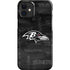 NFL Baltimore Ravens Black & White iPhone 12 Mini Lite Case