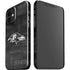 NFL Baltimore Ravens Black & White iPhone 12 Mini Lite Case