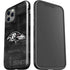 NFL Baltimore Ravens Black & White iPhone 12 Pro Impact Case