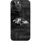 NFL Baltimore Ravens Black & White iPhone 13 Pro Max Skin