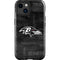 NFL Baltimore Ravens Black & White iPhone 15 Plus Impact Case