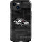 NFL Baltimore Ravens Black & White iPhone 14 Plus Impact Case
