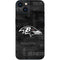 NFL Baltimore Ravens Black & White iPhone 14 Plus Skin
