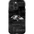 NFL Baltimore Ravens Black & White iPhone 15 Pro Impact Case
