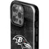 NFL Baltimore Ravens Black & White iPhone 15 Pro Impact Case