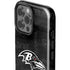 NFL Baltimore Ravens Black & White iPhone 15 Pro Max Impact Case
